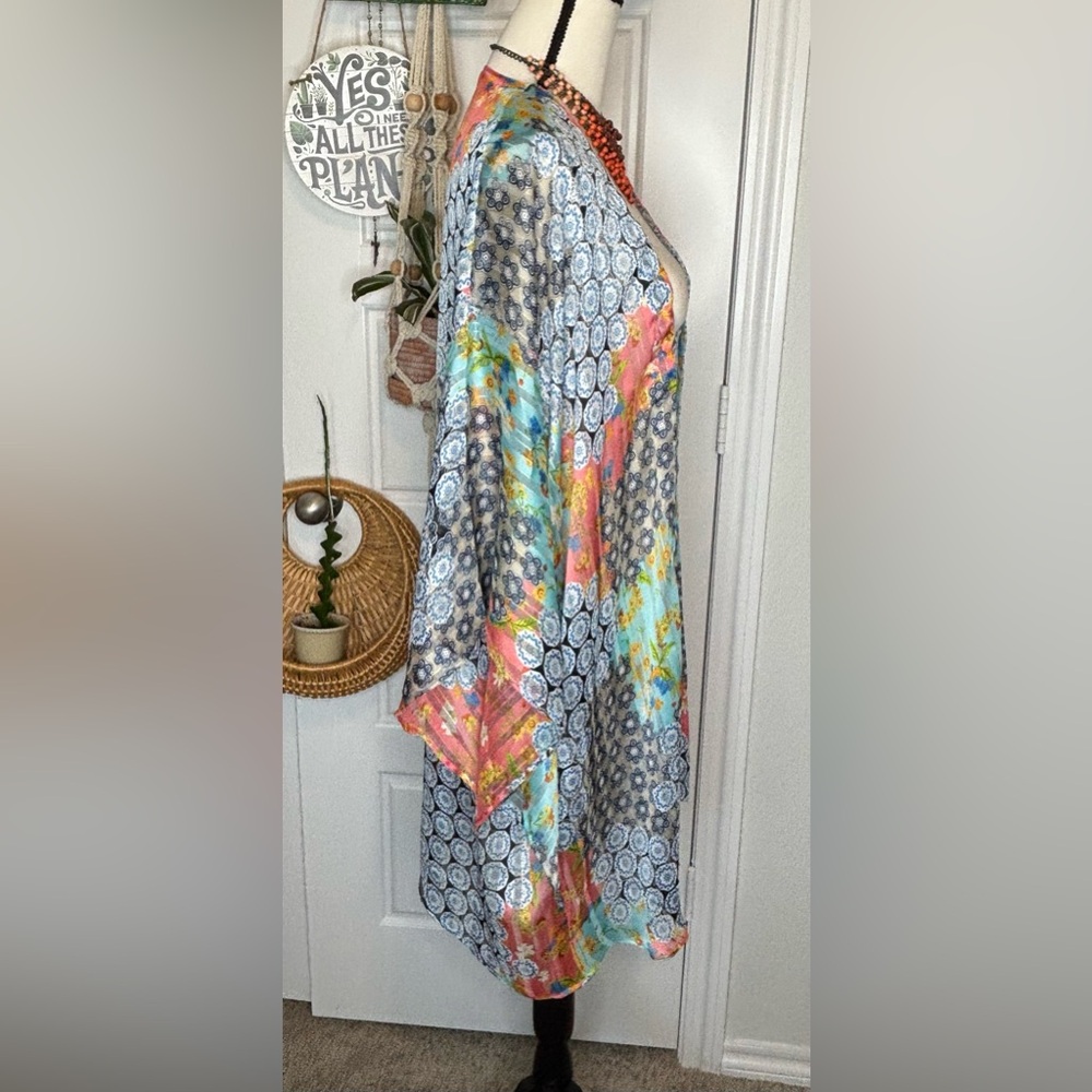 Ces Femme Kimono Cardigan Duster - Picture 7 of 9